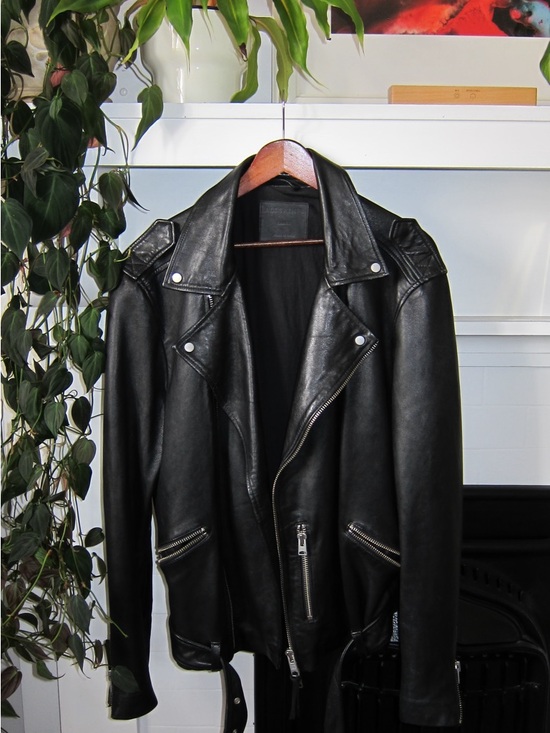 All Saints Other - All Saints Black Leather Biker Jacket